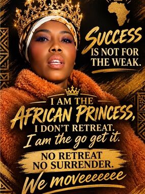 Meet the African Princessi she’s the princess 👸 never give up, she’s her
